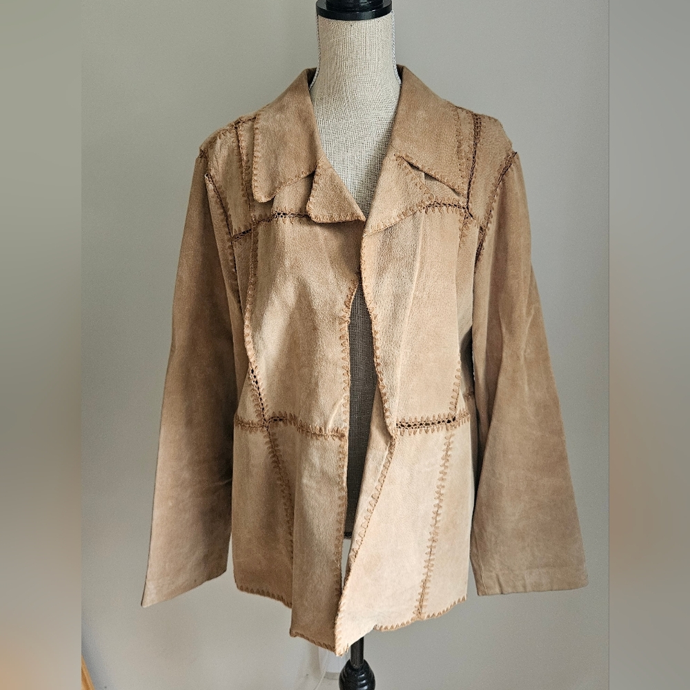 Lane Bryant Camel Teddy Jacket